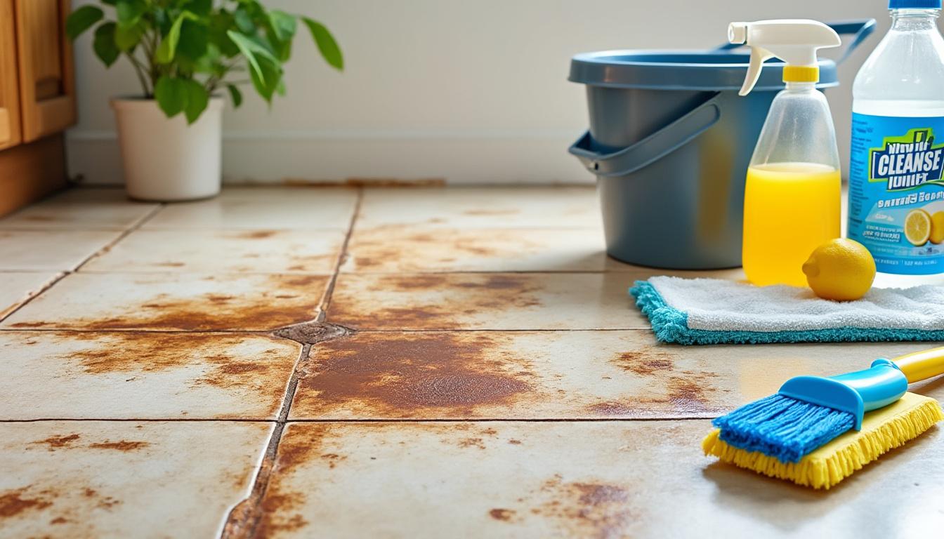 découvrez nos astuces et méthodes efficaces pour enlever facilement la rouille sur votre carrelage sans l'abîmer. profitez de sols propres et éclatants grâce à nos conseils pratiques !